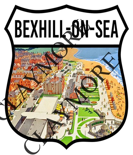 Adesivo bexhill sea - adesivo,