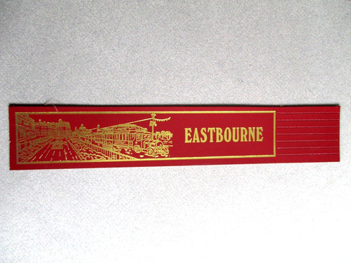 Leather bookmark eastbourne - bookmark,