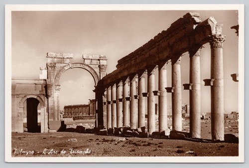 Palmira arco trionfo siria - palmira,