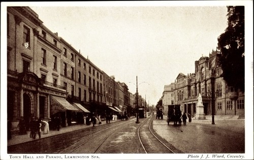 Cartolina leamington spa east - spa,
