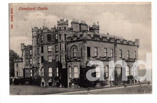 Oxenfoord castle patthead - oxenfoord,